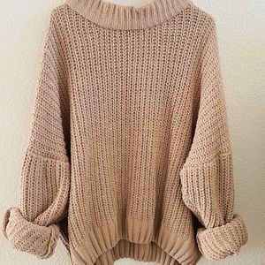 Oversized Chenille Sweater